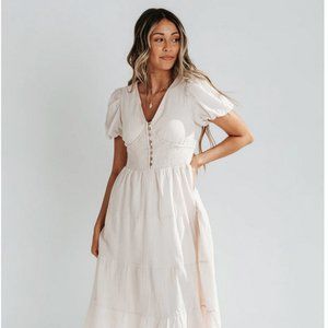 Piper & Scoot Keoni Woven Midi Dress